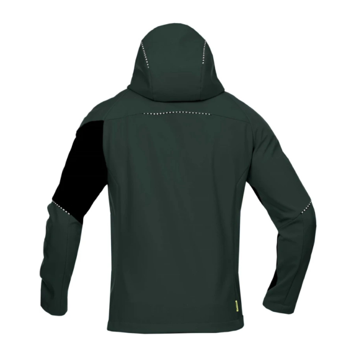 Jacheta softshell CITYCONIC - verde inchis [2]