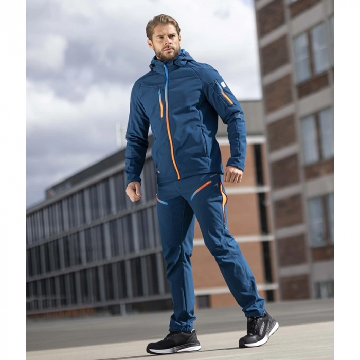 Jacheta softshell CREATRON - albastru/neon [3]
