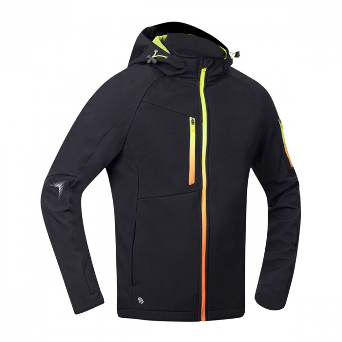 Jacheta softshell CREATRON - negru/neon [3]