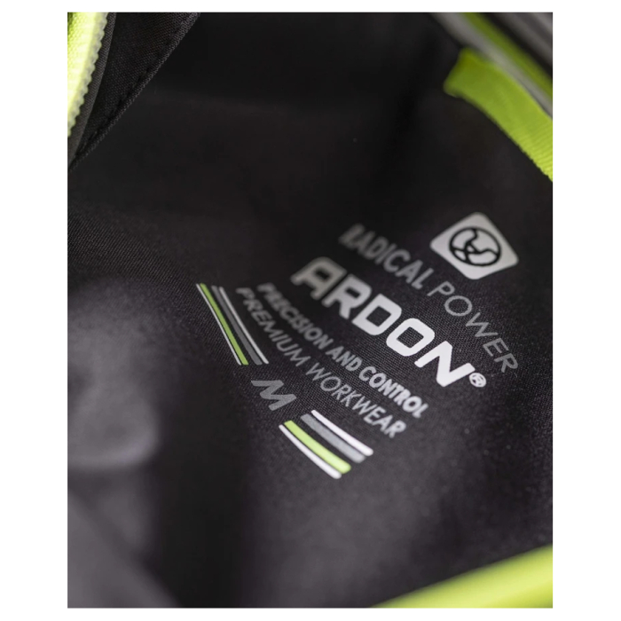 Jacheta softshell CREATRON - negru/neon [6]