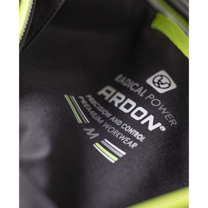 Jacheta softshell CREATRON - negru/neon [7]