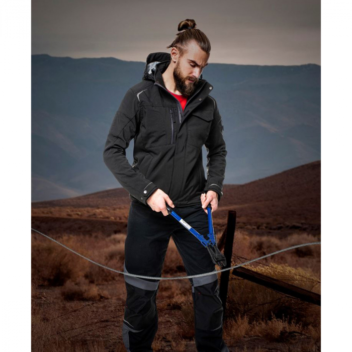 Jacheta softshell impermeabila R8ED - negru [2]
