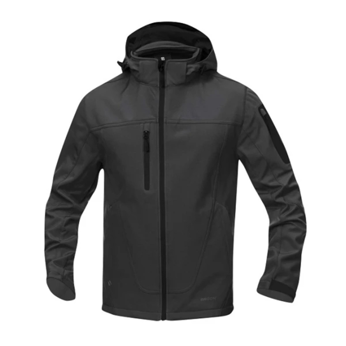 Jacheta softshell impermeabila SPIRIT - negru