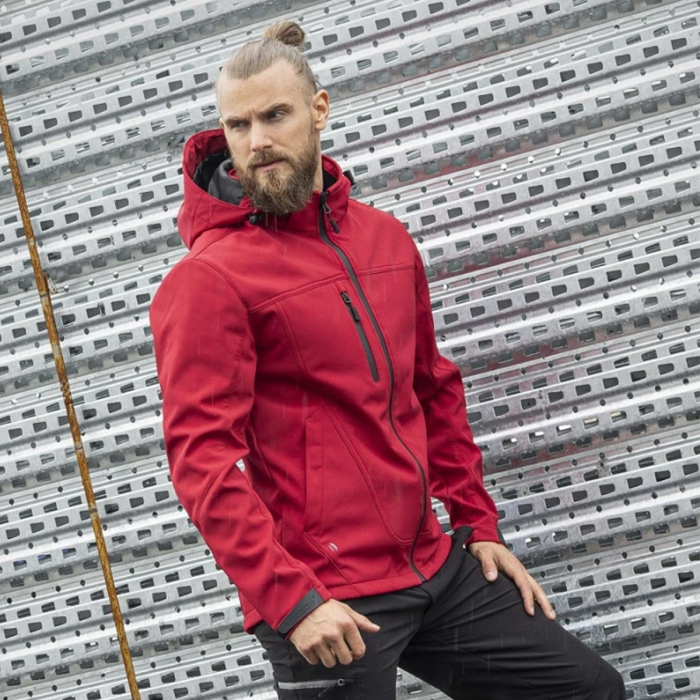 Jacheta softshell impermeabila SPIRIT - rosu [3]