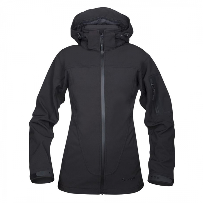 Jacheta softshell pentru femei ANIMA - negru [1]