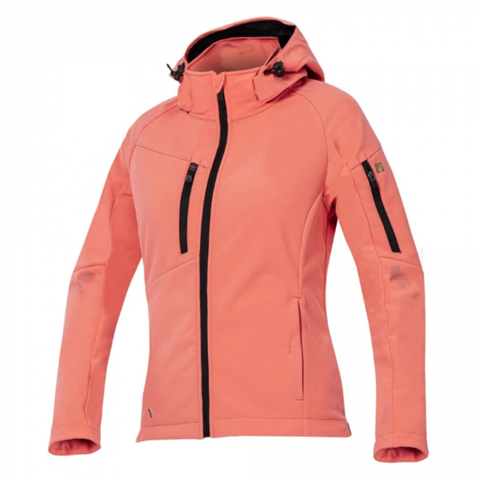 Jacheta softshell pentru femei CityConic - portocaliu-neon