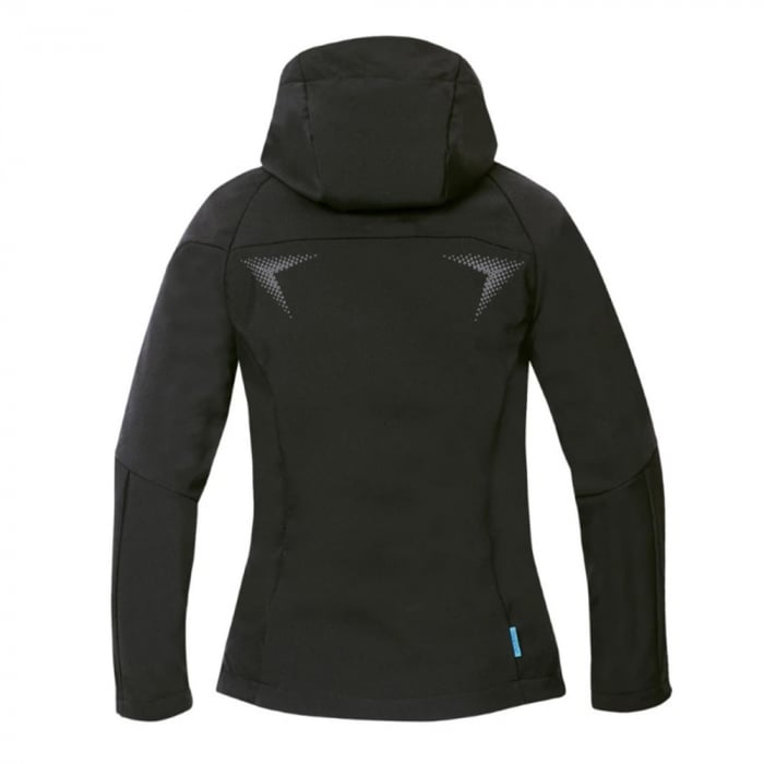 Jacheta softshell pentru femei Creatron - negru/albastru [2]