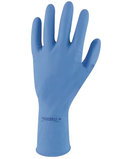 Manusi de protectie antichimice latex Sempervelvet - 0,45 MM/300MM 2100 [2]
