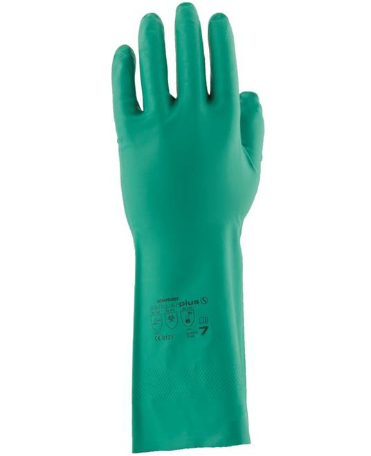 Manusi de protectie antichimice nitril Semperplus - 0,38MM/330MM 3101 AJK [2]