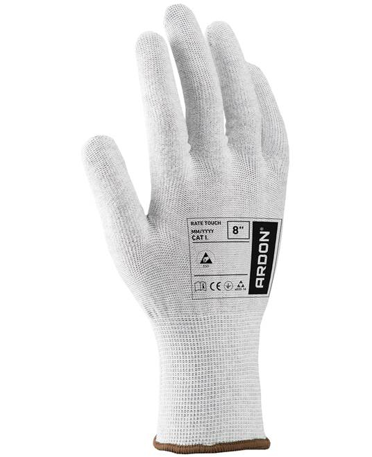 Manusi de protectie antistatice - ESD - Rate Touch - gri [2]