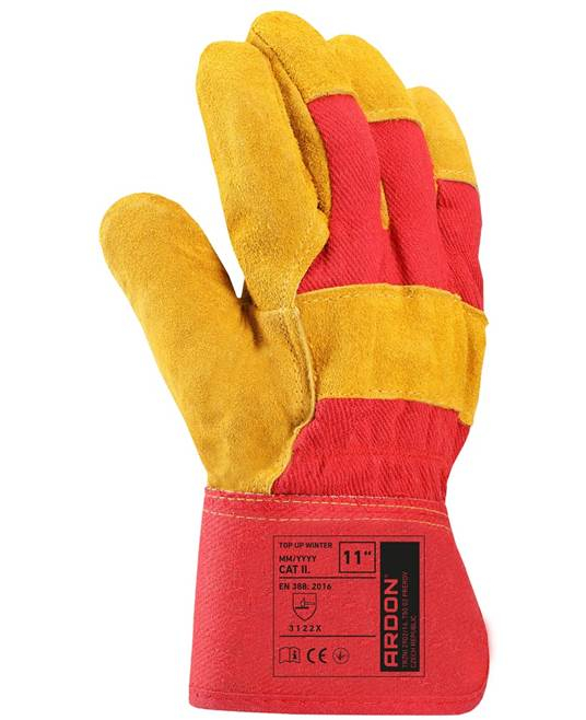 Manusi de protectie de iarna din spalt bovina, Top Up Winter [2]