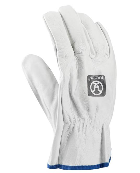 Manusi de protectie din piele de bovina neteda - Indy - gri 3242X [2]