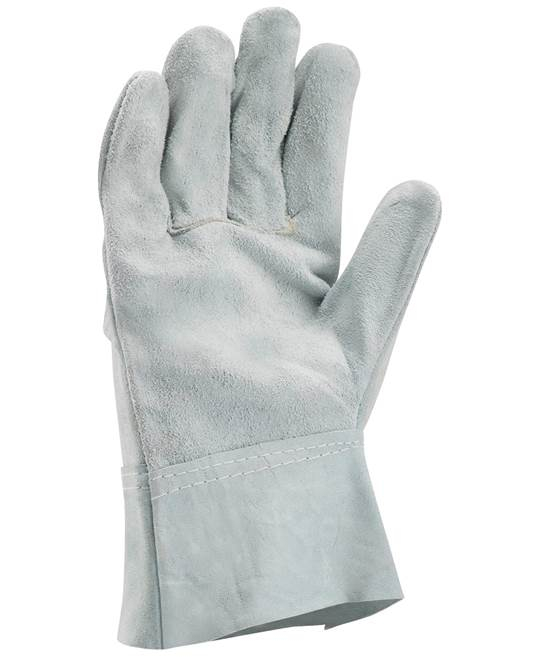Manusi de protectie din piele spalt bovina Simon - gri 3122X [3]
