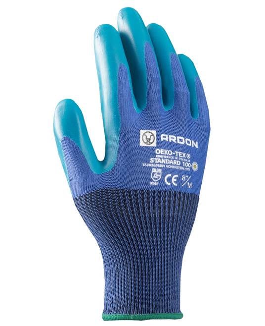 Manusi de protectie imersate in latex 3/4 Green Touch - 3141 [2]