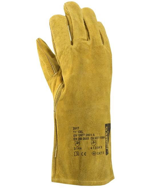 Manusi de protectie pentru sudura, ata kevlar, 35 cm, Kirk RF 3344 413X4X [2]