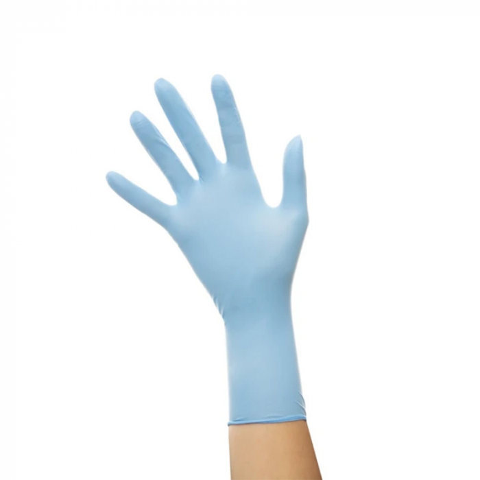 Manusi de unica folosinta Semperguard® AeroTouch - fara pudra - albastre, 300 buc/cutie [2]