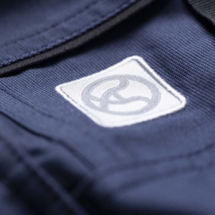 Pantaloni cu pieptar 4XSTRETCH - bleumarin [7]