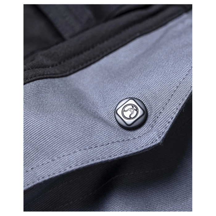 Pantaloni cu pieptar 4XSTRETCH - gri [9]