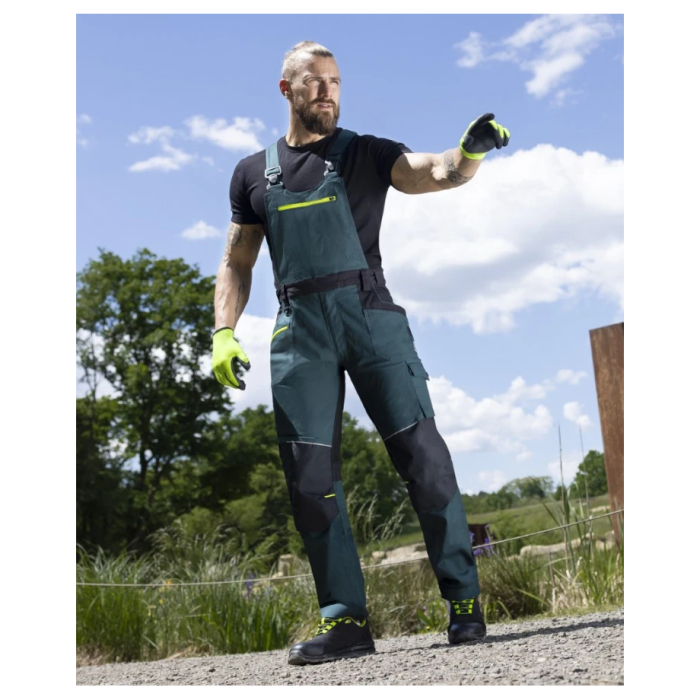 Pantaloni cu pieptar 4XSTRETCH - verde [4]
