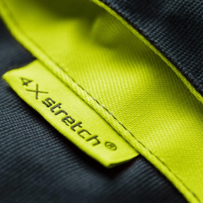 Pantaloni cu pieptar 4XSTRETCH - verde [7]
