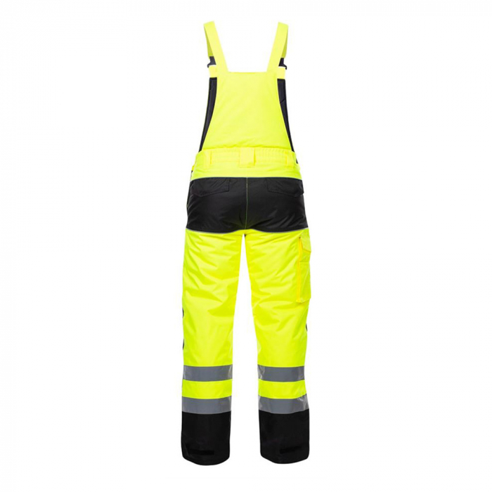 Pantaloni de iarna cu pieptar, reflectorizanti HOWARD - galben [3]
