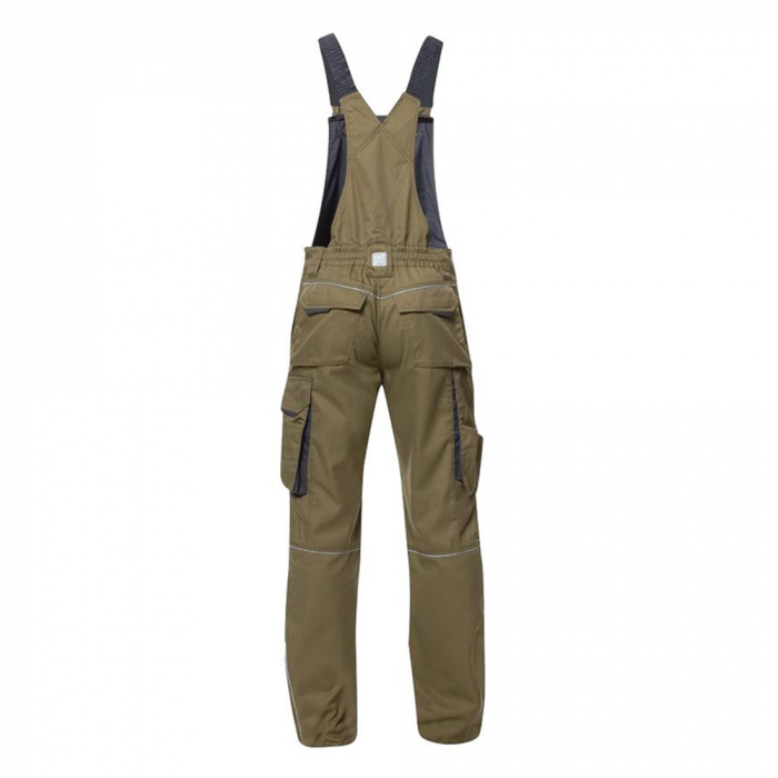 Pantaloni de lucru cu pieptar SUMMER - kaki [3]
