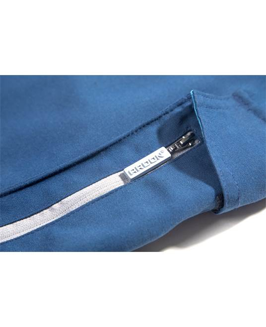 Pantaloni de lucru cu pieptar URBAN - albastru [7]