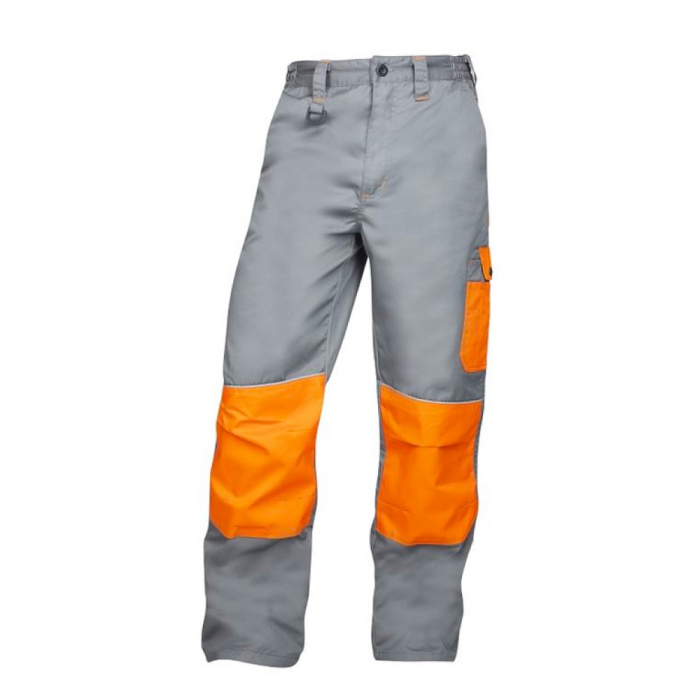 Pantaloni de lucru in talie 2STRONG - gri/portocaliu [1]
