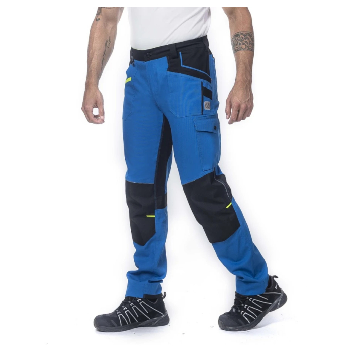 Pantaloni de lucru in talie 4XSTRETCH - albastru [2]