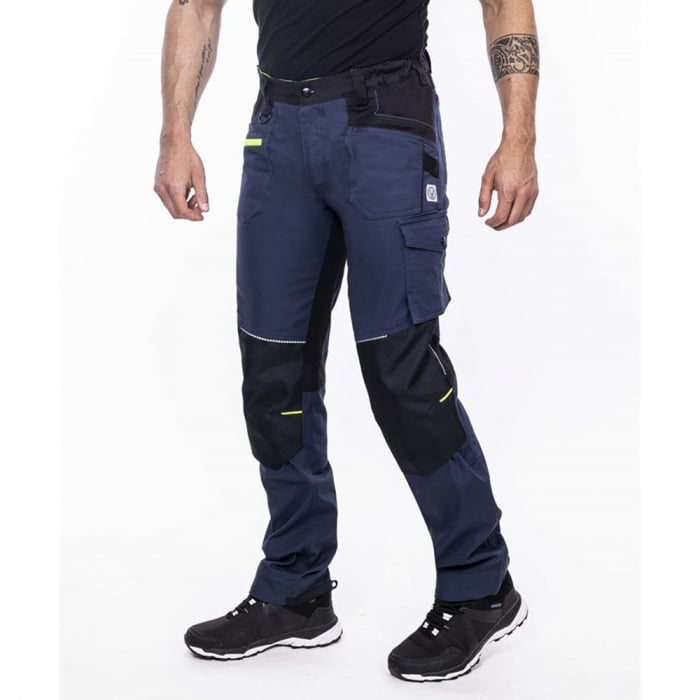 Pantaloni de lucru in talie 4XSTRETCH - bleumarin [2]