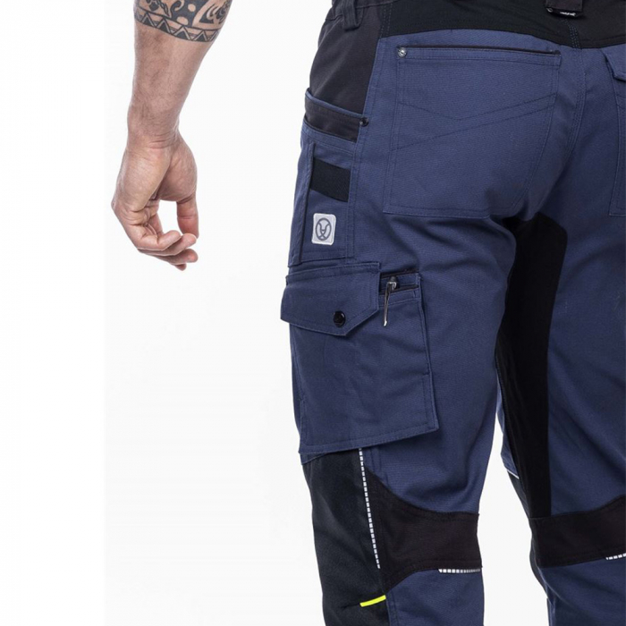 Pantaloni de lucru in talie 4XSTRETCH - bleumarin [5]