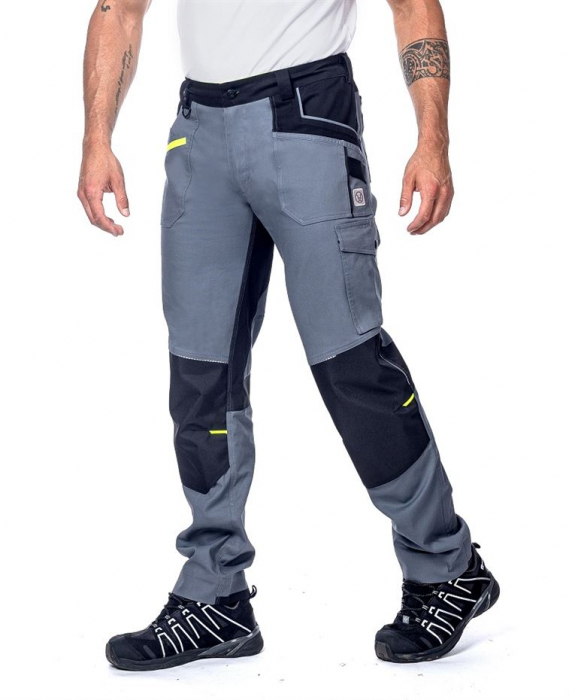 Pantaloni de lucru in talie 4XSTRETCH - gri [4]