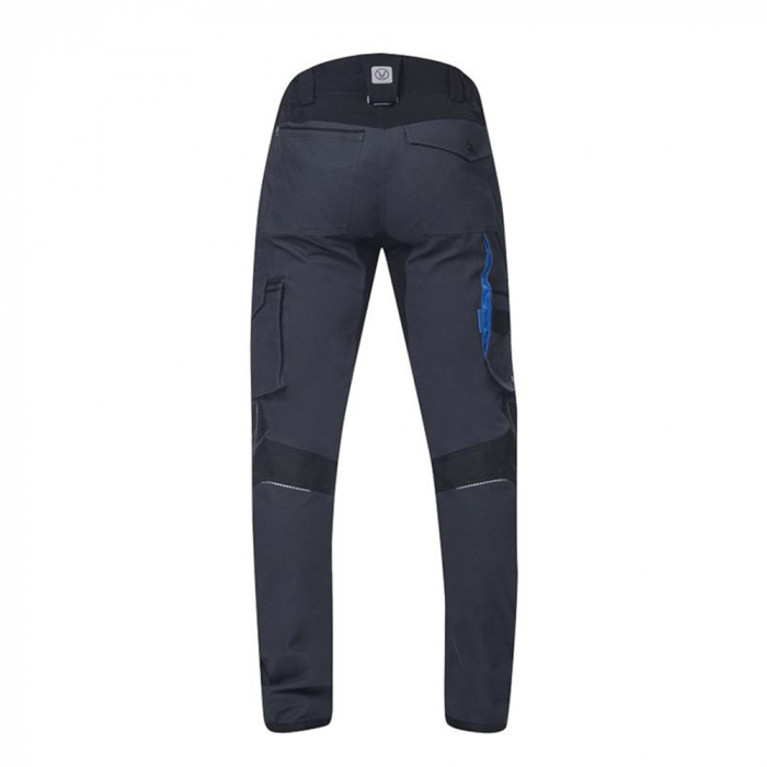Pantaloni de lucru in talie 4XSTRETCH - gri inchis [2]