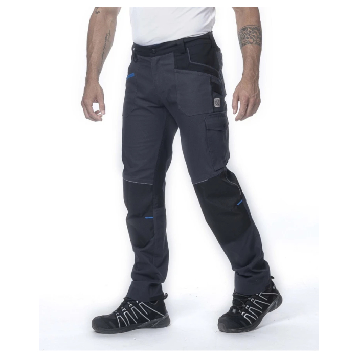 Pantaloni de lucru in talie 4XSTRETCH - gri inchis [2]