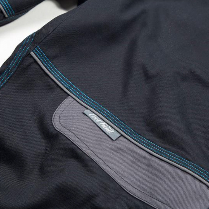 Pantaloni de lucru in talie COOL TREND - negru [3]