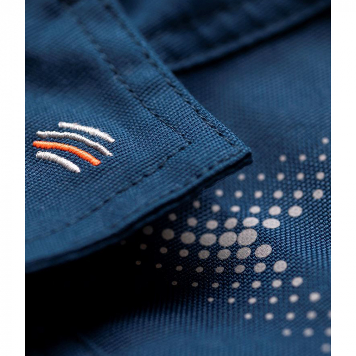 Pantaloni de lucru in talie Creatron - albastru/neon [9]
