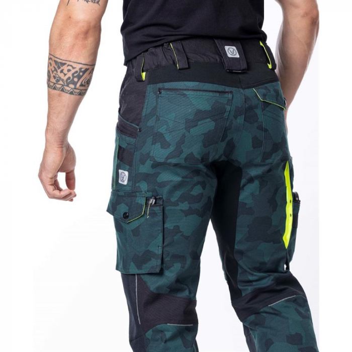 Pantaloni de lucru in talie Creatron - camuflaj [5]