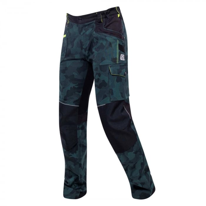 Pantaloni de lucru in talie Creatron - camuflaj [2]