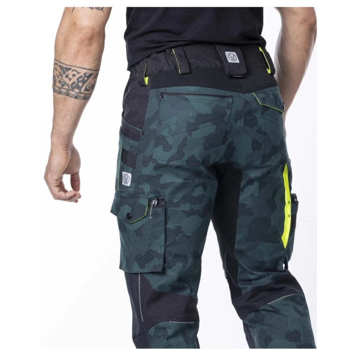Pantaloni de lucru in talie Creatron - camuflaj [4]
