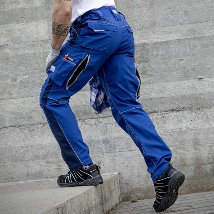 Pantaloni de lucru in talie hidrofobizati URBAN+ culoare albastru/bleumarin [4]