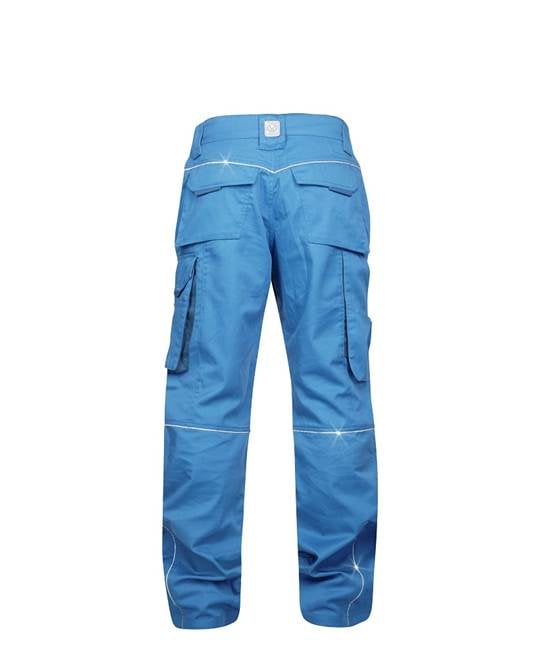 Pantaloni de lucru in talie SUMMER - albastru [3]