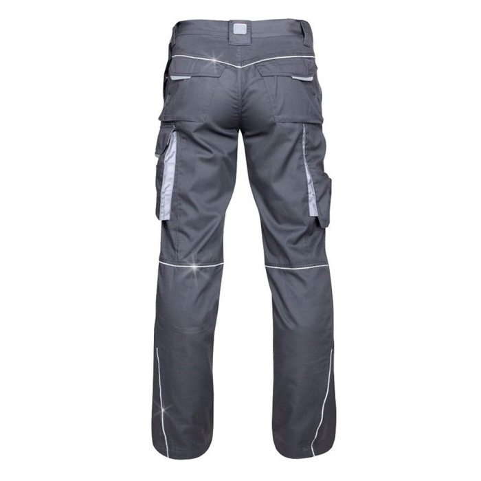 Pantaloni de lucru in talie SUMMER - gri inchis [3]