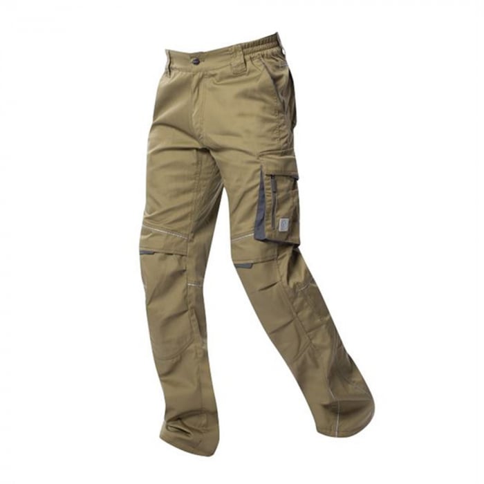 Pantaloni de lucru in talie SUMMER - kaki [2]