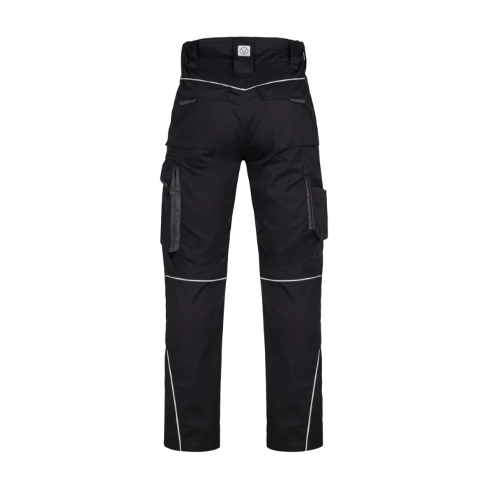 Pantaloni de lucru in talie SUMMER - negru [2]
