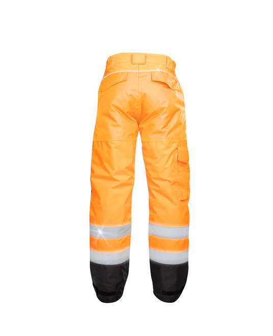Pantaloni de lucru reflectorizanti HOWARD - portocaliu [3]