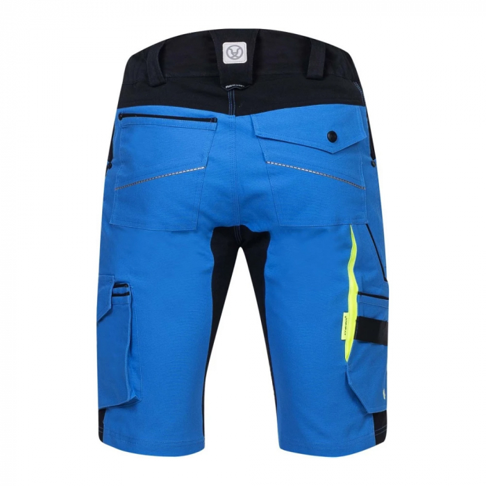 Pantaloni de lucru scurti 4XSTRETCH - albastru [3]
