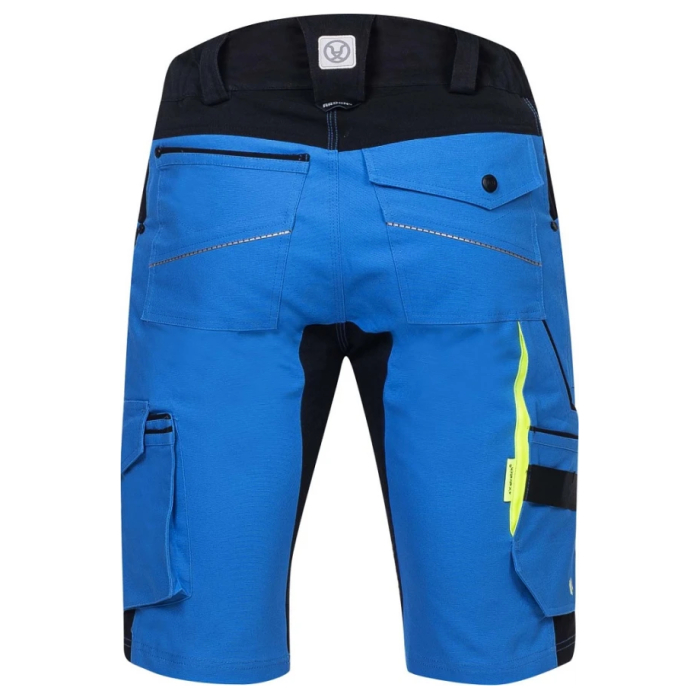 Pantaloni de lucru scurti 4XSTRETCH - albastru [3]