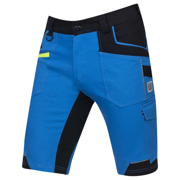 Pantaloni de lucru scurti 4XSTRETCH - albastru [2]