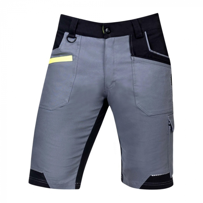 Pantaloni de lucru scurti 4XSTRETCH - gri