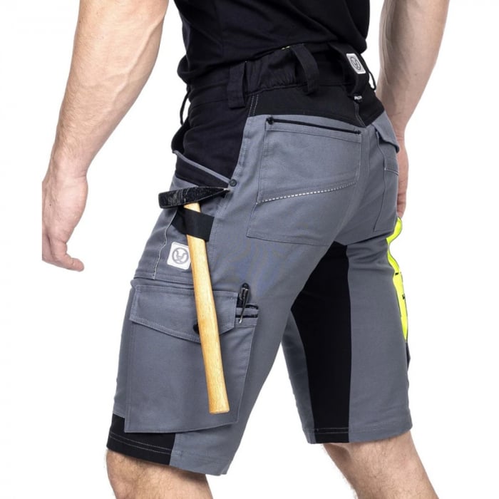 Pantaloni de lucru scurti 4XSTRETCH - gri [5]